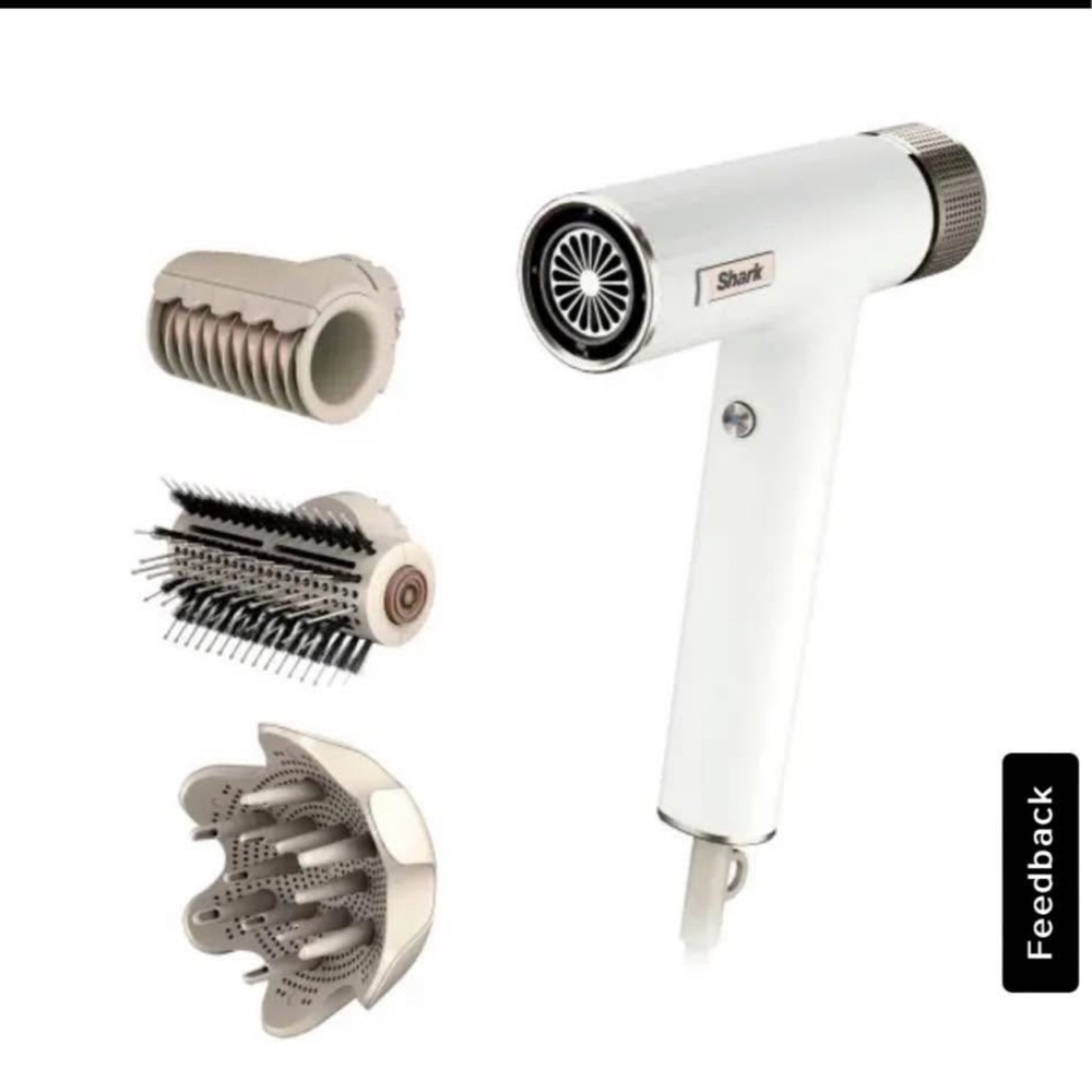 Shark Speedystyle Hair Dryer with extra attachments